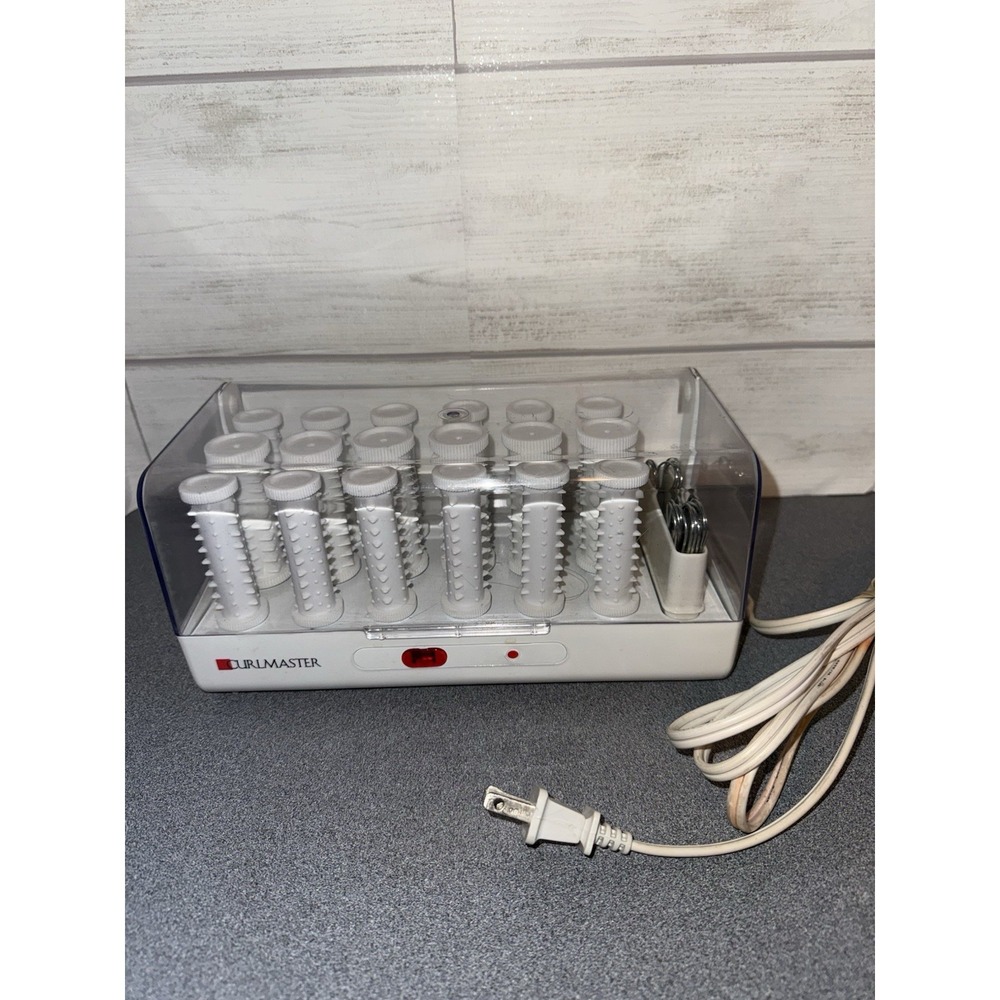Curlmaster 18 Roller With Clips Hairsetter Model 9405 by Belson Tested Works